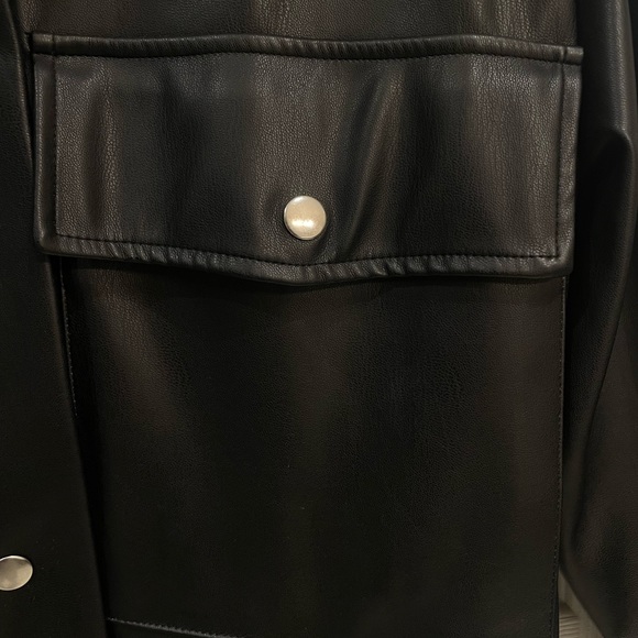 Zara leather jacket xs - Picture 2 of 6